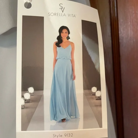 Sorella Vita Dresses | Sorella Vita Bridesmaid Dress. Arctic Blue - Never Worn Never Altered. | Color: Blue | Size: 16 | Alexiis0nfire's Closet
